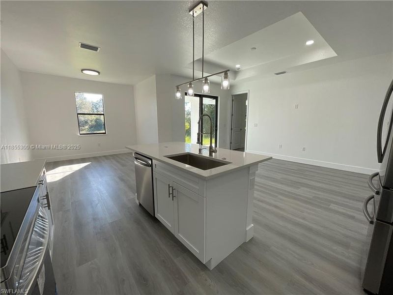 Furnished interior view inside a new home in , Lehigh Acres (Image 6). Furnished interior view inside a new home in , Lehigh Acres (Image 6).