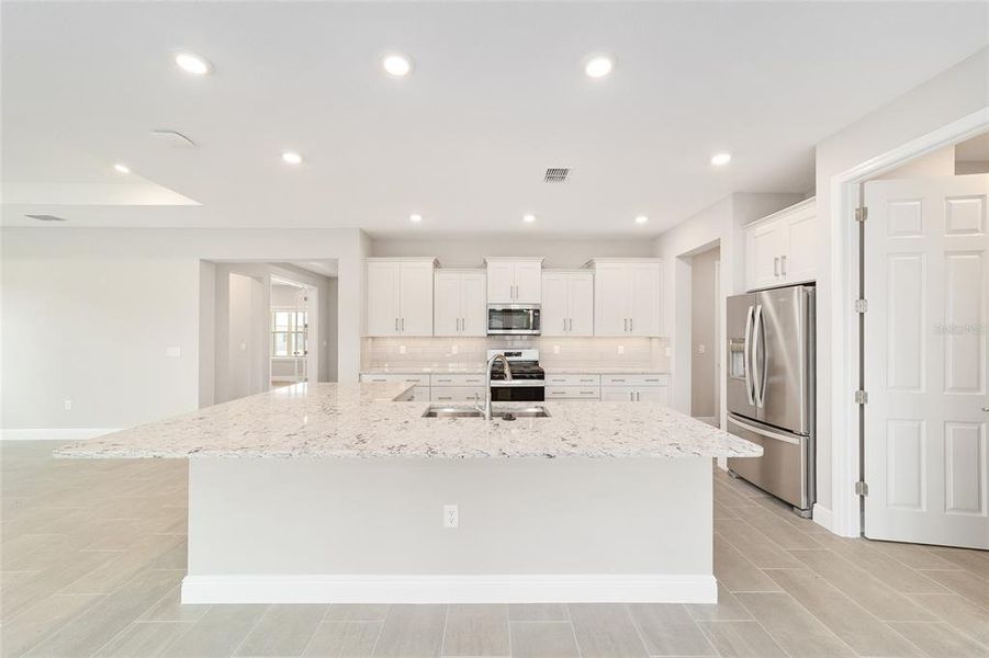Furnished interior view inside a new home in On Top of the World Communities, Ocala (Image 9).