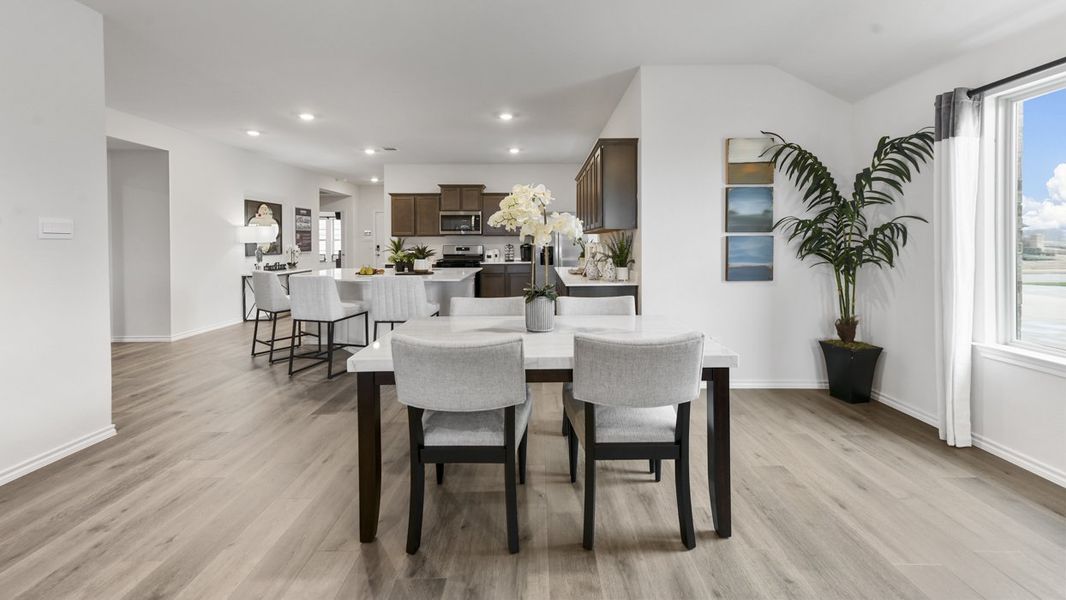 Representative furnished interior of a home built from the Kingston by D.R. Horton in Sanger Circle, Sanger (Image 4). Representative furnished interior of a home built from the Kingston by D.R. Horton in Sanger Circle, Sanger (Image 4).