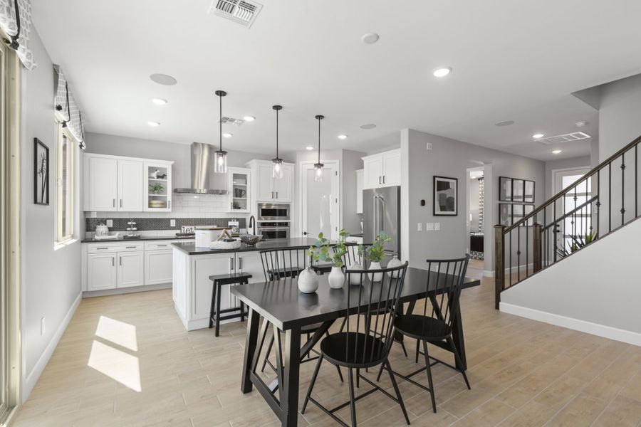 Representative furnished interior of a home built from the Sienna by Mattamy Homes in Silverbell Ridge, Tucson (Image 6). Representative furnished interior of a home built from the Sienna by Mattamy Homes in Silverbell Ridge, Tucson (Image 6).
