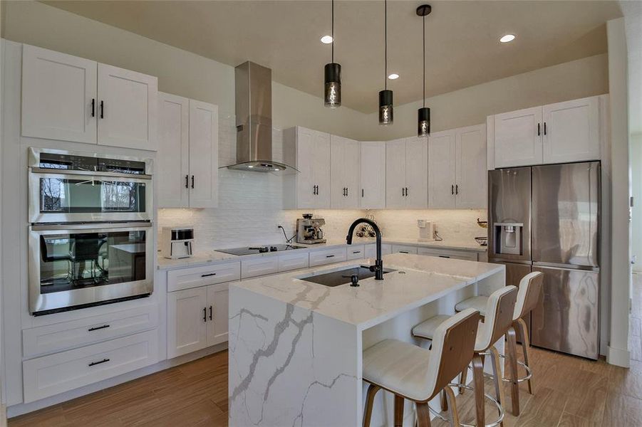 Furnished interior view inside a new home in , Granbury (Image 8).