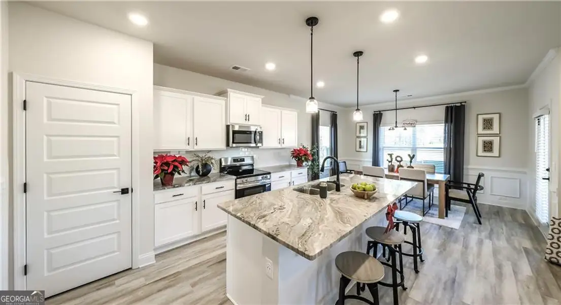 Furnished interior view inside a new home in Canterbury Villas, Carrollton (Image 4).