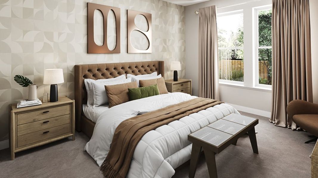 Representative furnished interior of a home built from the Carlsbad by Taylor Morrison in Timber Ridge, Plant City (Image 5).