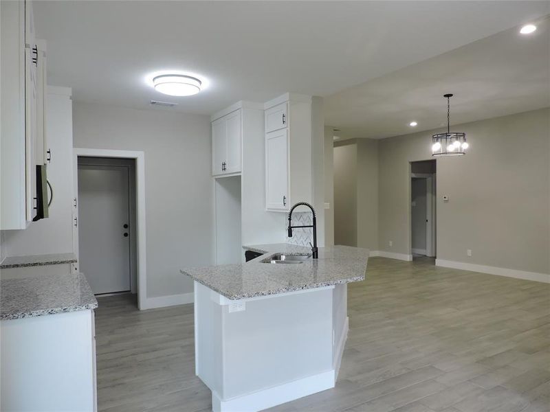 Furnished interior view inside a new home in , Gun Barrel City (Image 6). Furnished interior view inside a new home in , Gun Barrel City (Image 6).