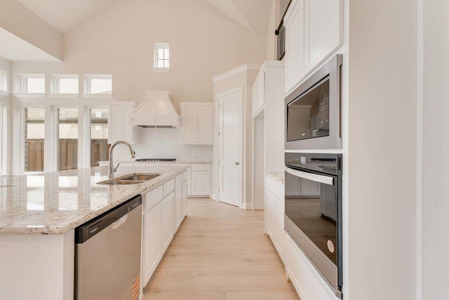 Furnished interior view inside a new home in Somercrest, Midlothian (Image 9).