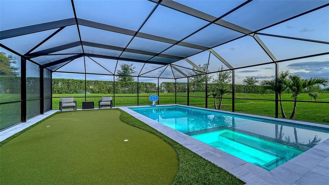 Exterior details and patio area of a home in Star Farms at Lakewood Ranch, Bradenton (Image 25).