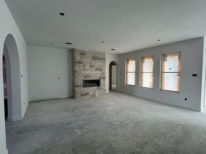 In-progress construction of a new home in , Bryan, TX (Image 17).
