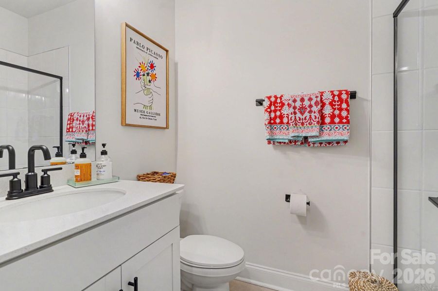 Furnished interior view inside a new home in Falls Cove, Troutman (Image 29). Furnished interior view inside a new home in Falls Cove, Troutman (Image 29).