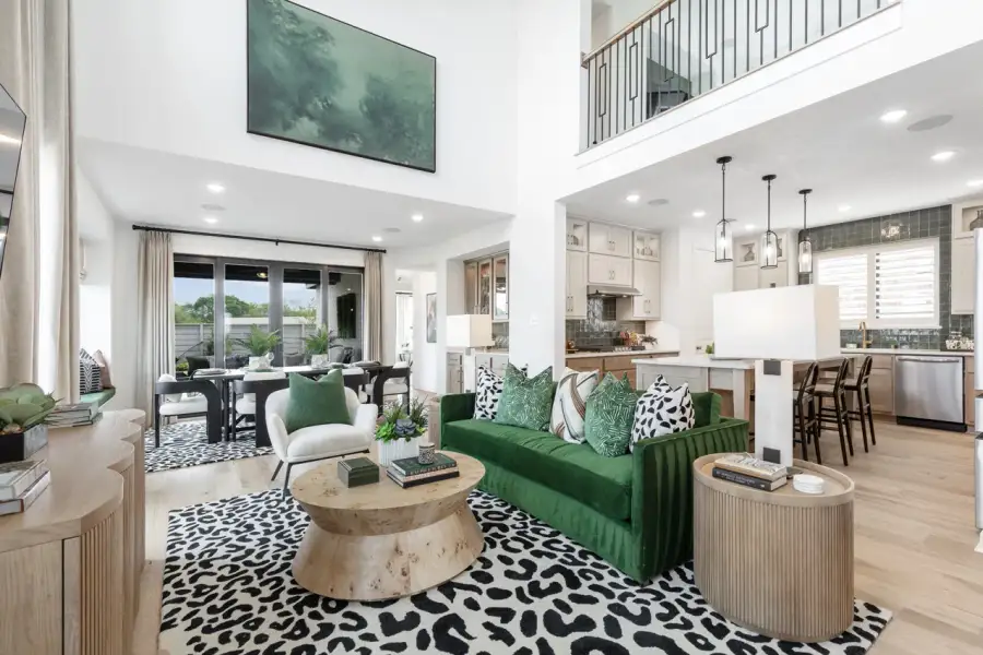 Representative Family Room - some options shown