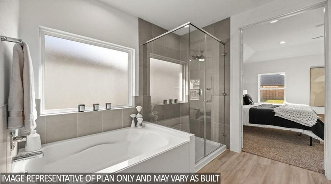 Furnished interior view inside a new home in River Ranch Estates, Dayton (Image 18).