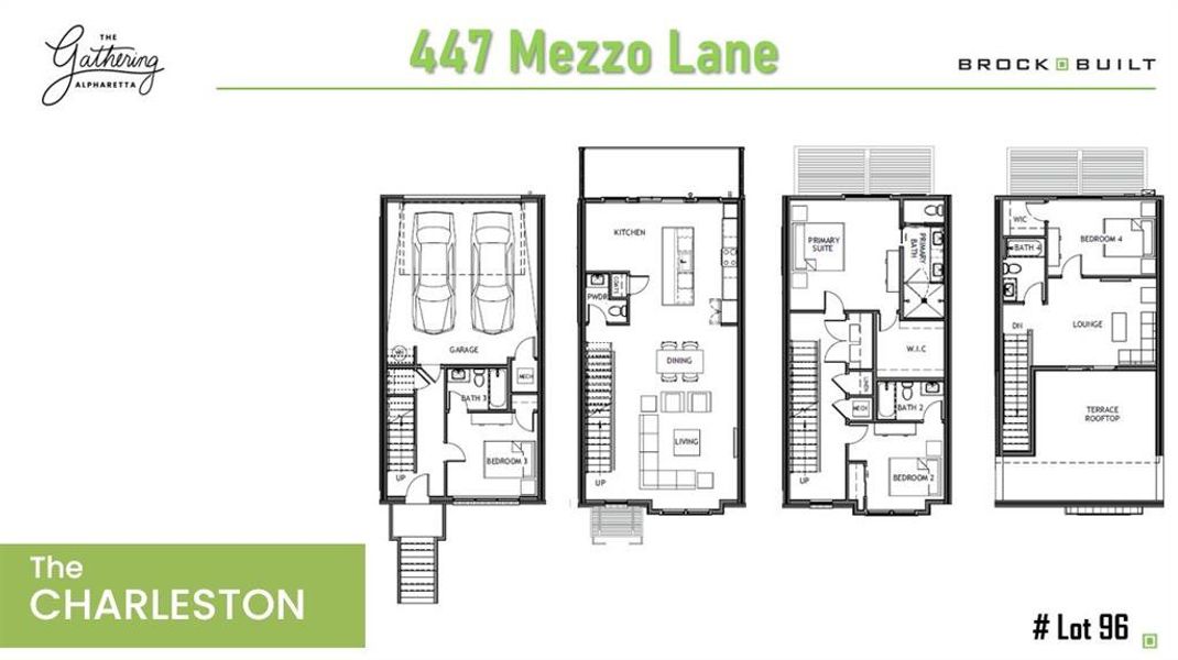 2D floor plan layout of this home in , Alpharetta, GA (Image 4).