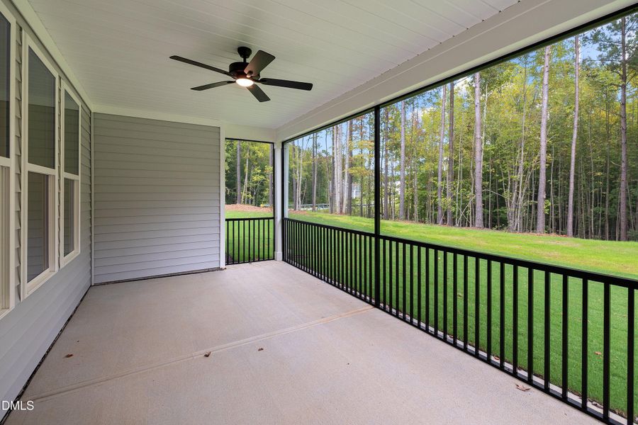 Exterior details and patio area of a home in Baylee Ridge, Selma (Image 4).