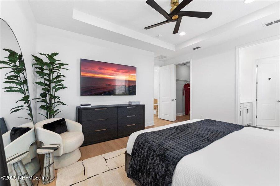 Furnished interior view inside a new home in , St. Johns (Image 10).