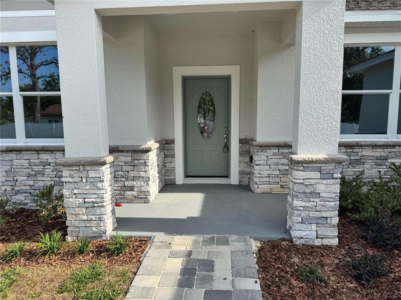 Front exterior of a new home in , Dade City, FL, highlighting curb appeal (Image 23). Front exterior of a new home in , Dade City, FL, highlighting curb appeal (Image 23).