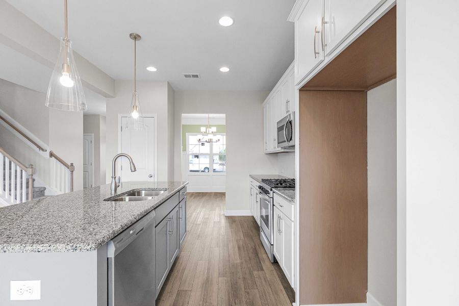 Representative furnished interior of a home built from the Clayton by Caviness & Cates Communities in Maggie Way, Wendell (Image 18).