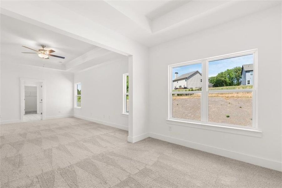Spacious, unfurnished interior of a new home in Traditions of Braselton, Jefferson (Image 31). Spacious, unfurnished interior of a new home in Traditions of Braselton, Jefferson (Image 31).