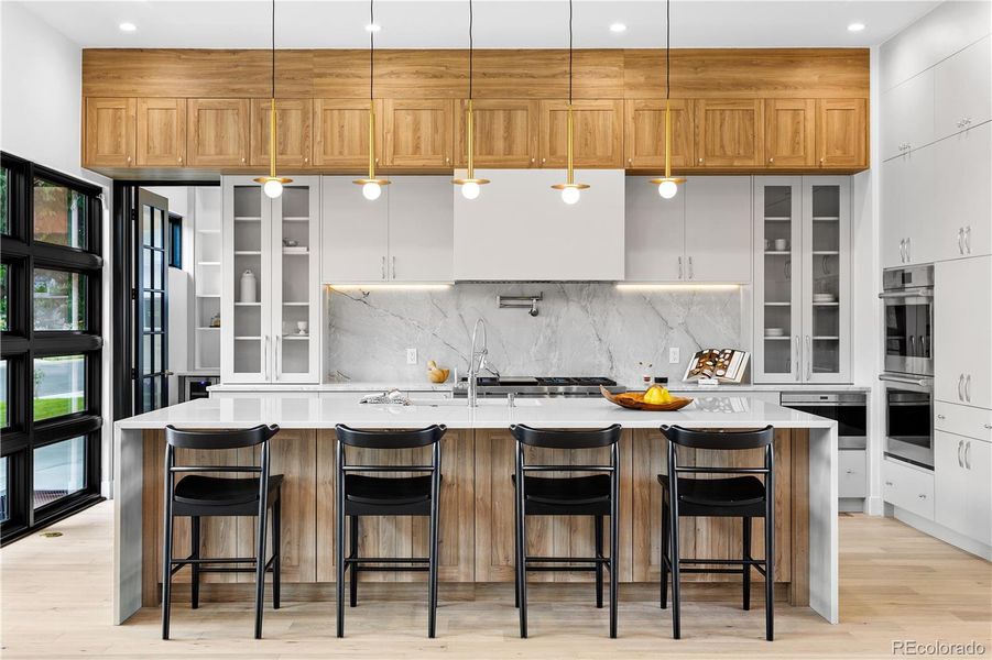 Furnished interior view inside a new home in , Denver (Image 6).