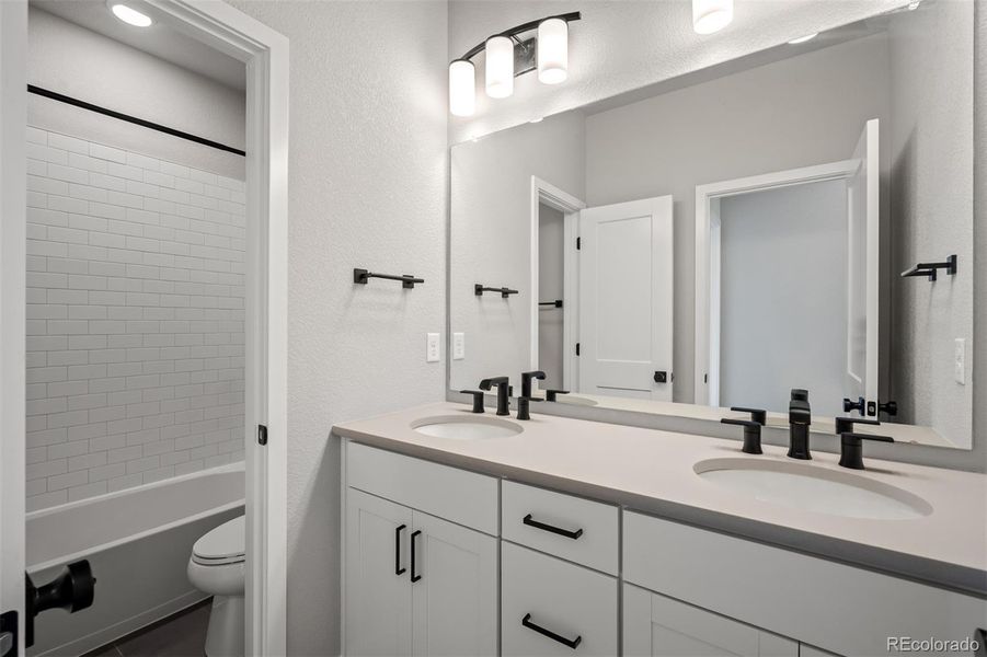 Furnished interior view inside a new home in Trailside at Cottonwood Creek, Colorado Springs (Image 12).