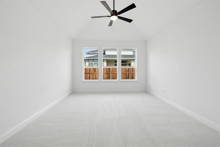 Spacious, unfurnished interior of a new home in Impression 55s, Frisco (Image 22).