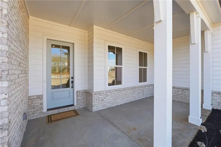 Exterior details and patio area of a home in , Canton (Image 4).