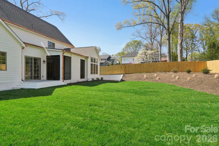Exterior details and patio area of a home in , Charlotte (Image 27). Exterior details and patio area of a home in , Charlotte (Image 27).