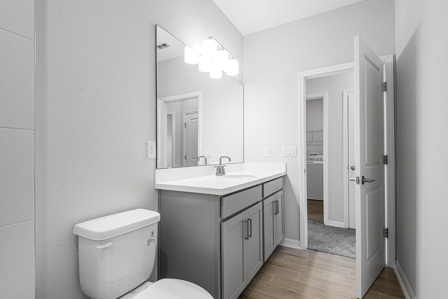 Furnished interior view inside a new home in Cherry Elm at SilverLeaf, St. Augustine (Image 9). Furnished interior view inside a new home in Cherry Elm at SilverLeaf, St. Augustine (Image 9).