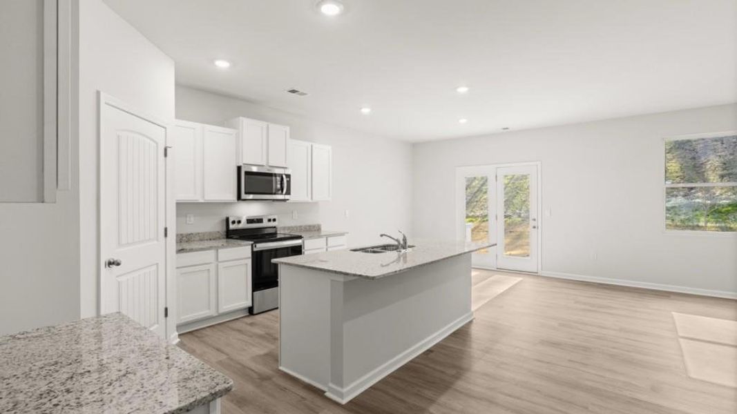 Furnished interior view inside a new home in Oconee Overlook, Gainesville (Image 7).
