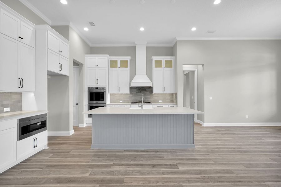 Representative furnished interior of a home built from the Riverdale by Riverside Homes in Hidden Creek at SilverLeaf, St. Augustine (Image 5). Representative furnished interior of a home built from the Riverdale by Riverside Homes in Hidden Creek at SilverLeaf, St. Augustine (Image 5).