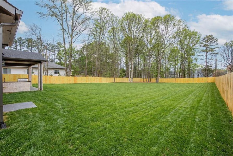 Exterior details and patio area of a home in , Dacula (Image 33).