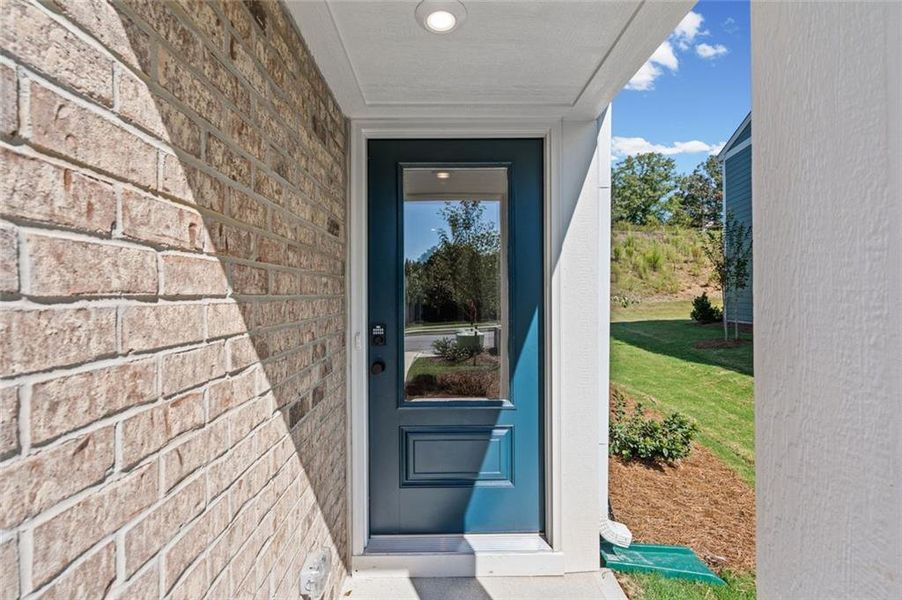 Exterior details and patio area of a home in Villas at Gold Creek, Dawsonville (Image 3). Exterior details and patio area of a home in Villas at Gold Creek, Dawsonville (Image 3).