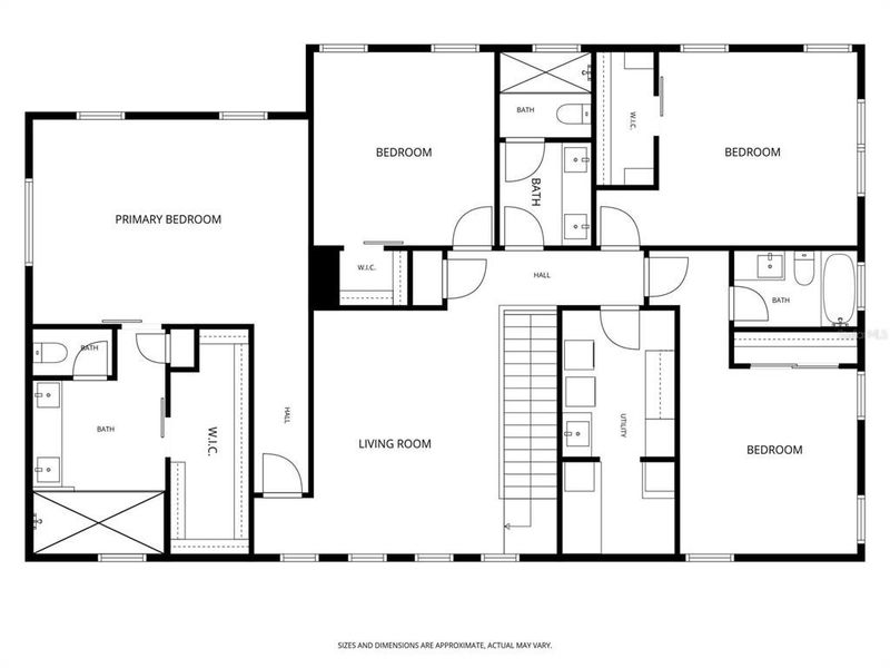 2D floor plan layout of this home in , Sarasota, FL (Image 5). 2D floor plan layout of this home in , Sarasota, FL (Image 5).