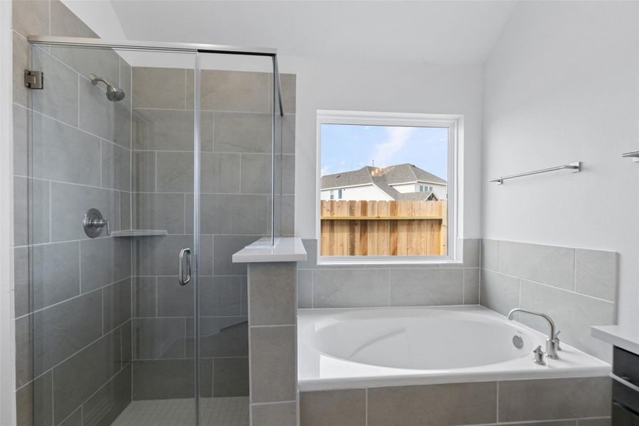 Furnished interior view inside a new home in Aldeana, Bonney (Image 14).