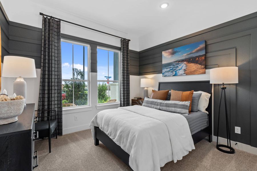 Representative furnished interior of a home built from the Acadia – 50′ Lot by Chesmar Homes in Jubilee, Hockley (Image 3).