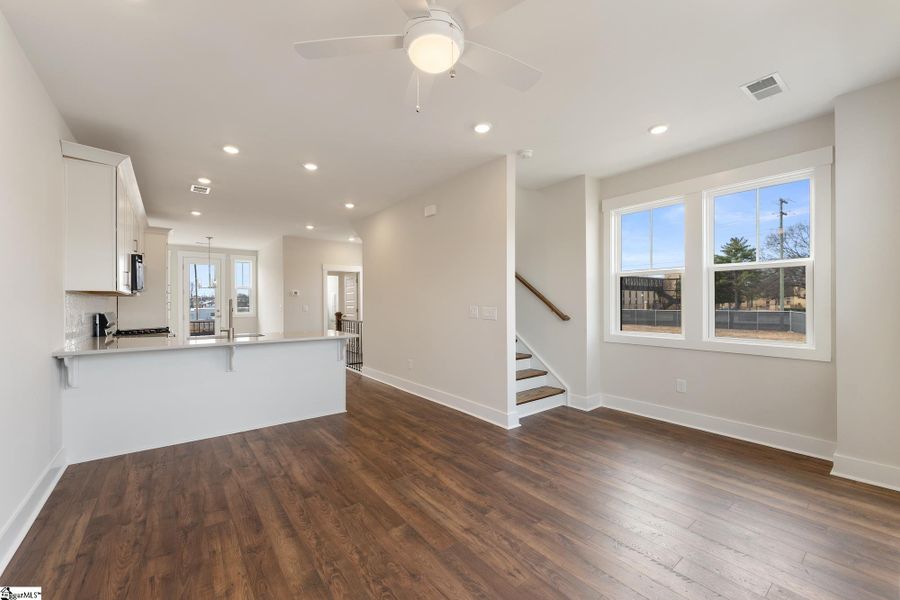 Spacious, unfurnished interior of a new home in Renaissance Place, Greenville (Image 14).