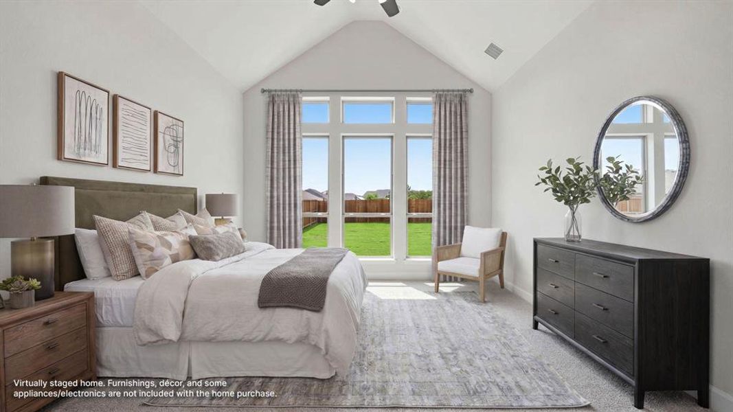 Furnished interior view inside a new home in Talon Hills, Fort Worth (Image 12).
