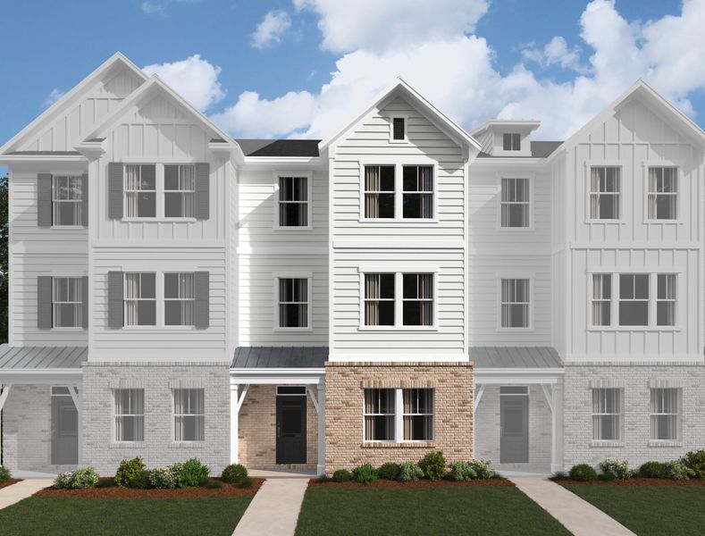 Representative exterior photo of a completed home built from the Saluda by Ashton Woods in Village Club at Wescott, Summerville, SC (Image 35). Representative exterior photo of a completed home built from the Saluda by Ashton Woods in Village Club at Wescott, Summerville, SC (Image 35).