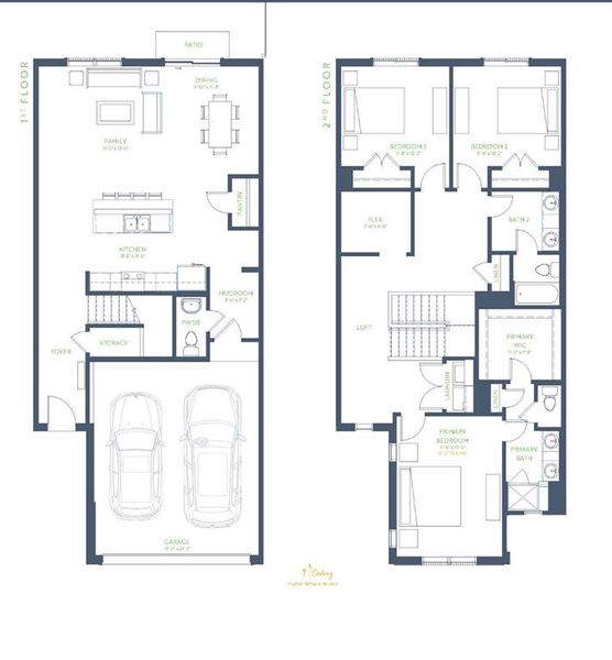 2D floor plan layout of this home in Wildridge, Oak Point, TX (Image 6). 2D floor plan layout of this home in Wildridge, Oak Point, TX (Image 6).