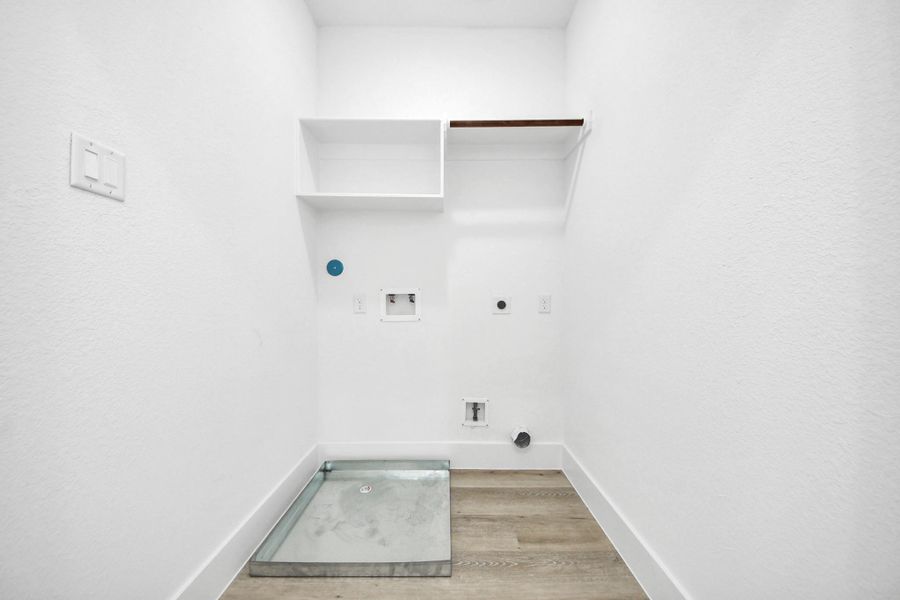 washer and dryer room