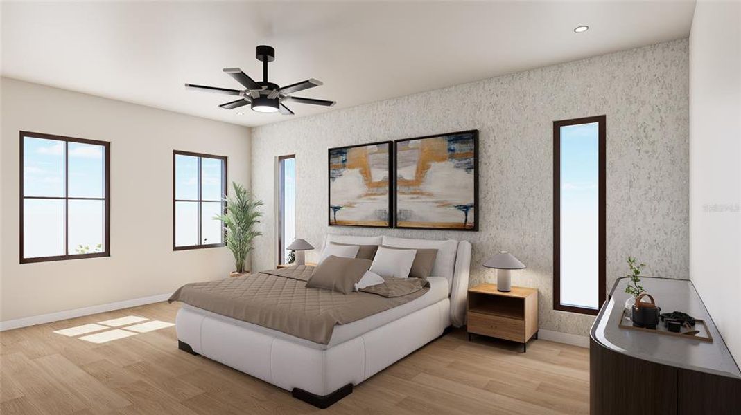 Furnished interior view inside a new home in , Tampa (Image 5).