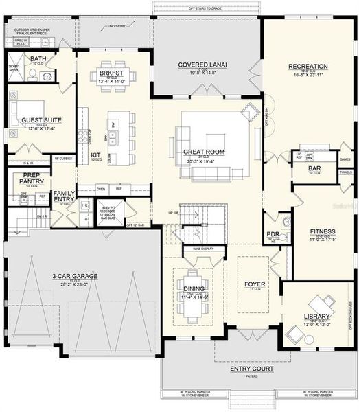 2D floor plan layout of this home in , Tampa, FL (Image 3). 2D floor plan layout of this home in , Tampa, FL (Image 3).