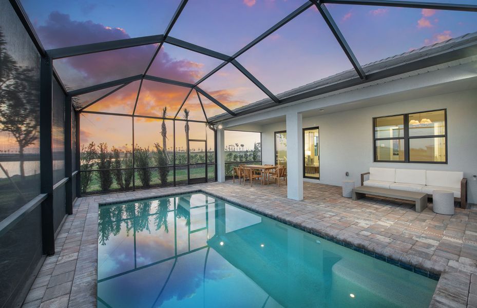 Personalize your dream new home with pool options