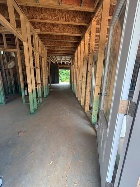 In-progress construction of a new home in Edenglen, Buford, GA (Image 35).