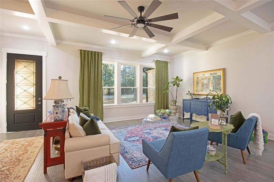 Furnished interior view inside a new home in , Tyler (Image 14).