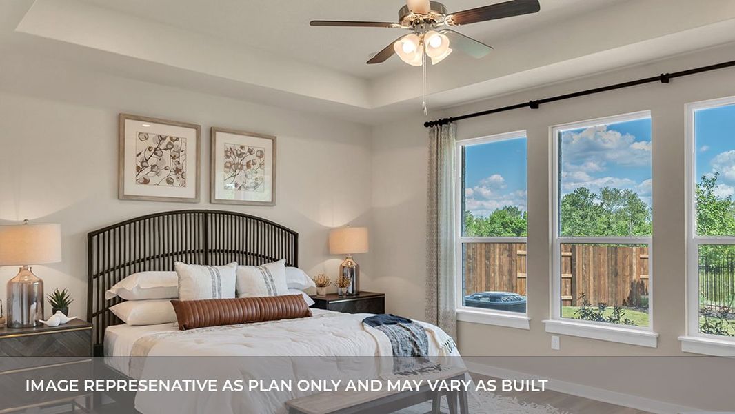 Furnished interior view inside a new home in Rosenbusch Ranch, Leander (Image 27).