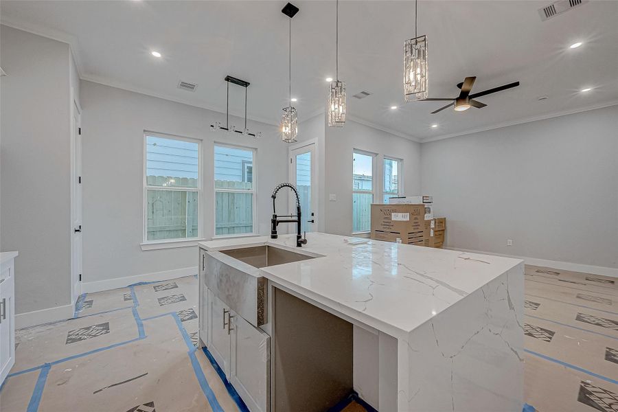 In-progress construction of a new home in , Houston, TX (Image 36). In-progress construction of a new home in , Houston, TX (Image 36).