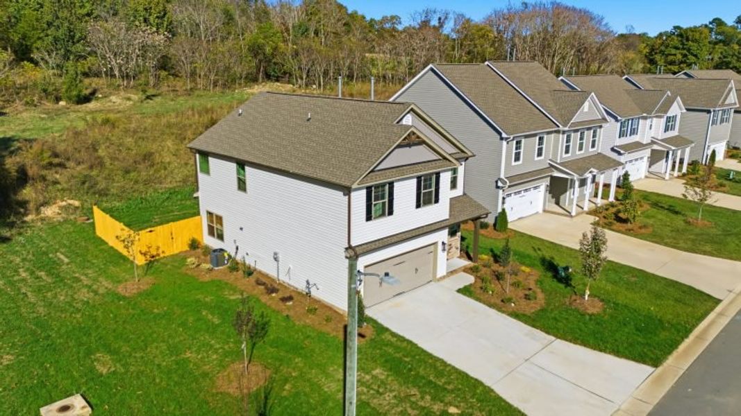Front exterior of a new home in Miller's Reserve, Winston-Salem, NC, highlighting curb appeal (Image 31).