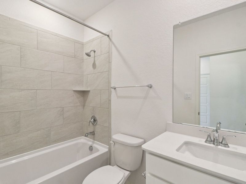 Furnished interior view inside a new home in Arcadia Ridge - Premier Series, San Antonio (Image 9).