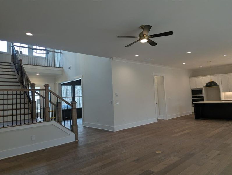 Spacious, unfurnished interior of a new home in Arden on Lanier, Cumming (Image 28).