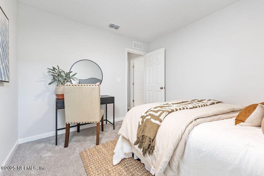 Furnished interior view inside a new home in , Jacksonville (Image 15). Furnished interior view inside a new home in , Jacksonville (Image 15).