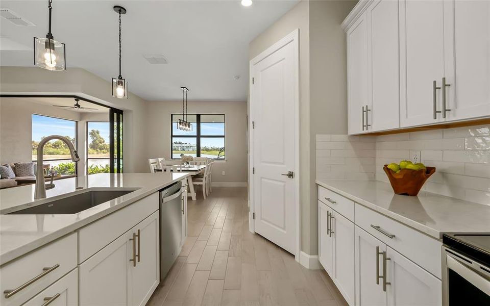 Furnished interior view inside a new home in , Venice (Image 13).